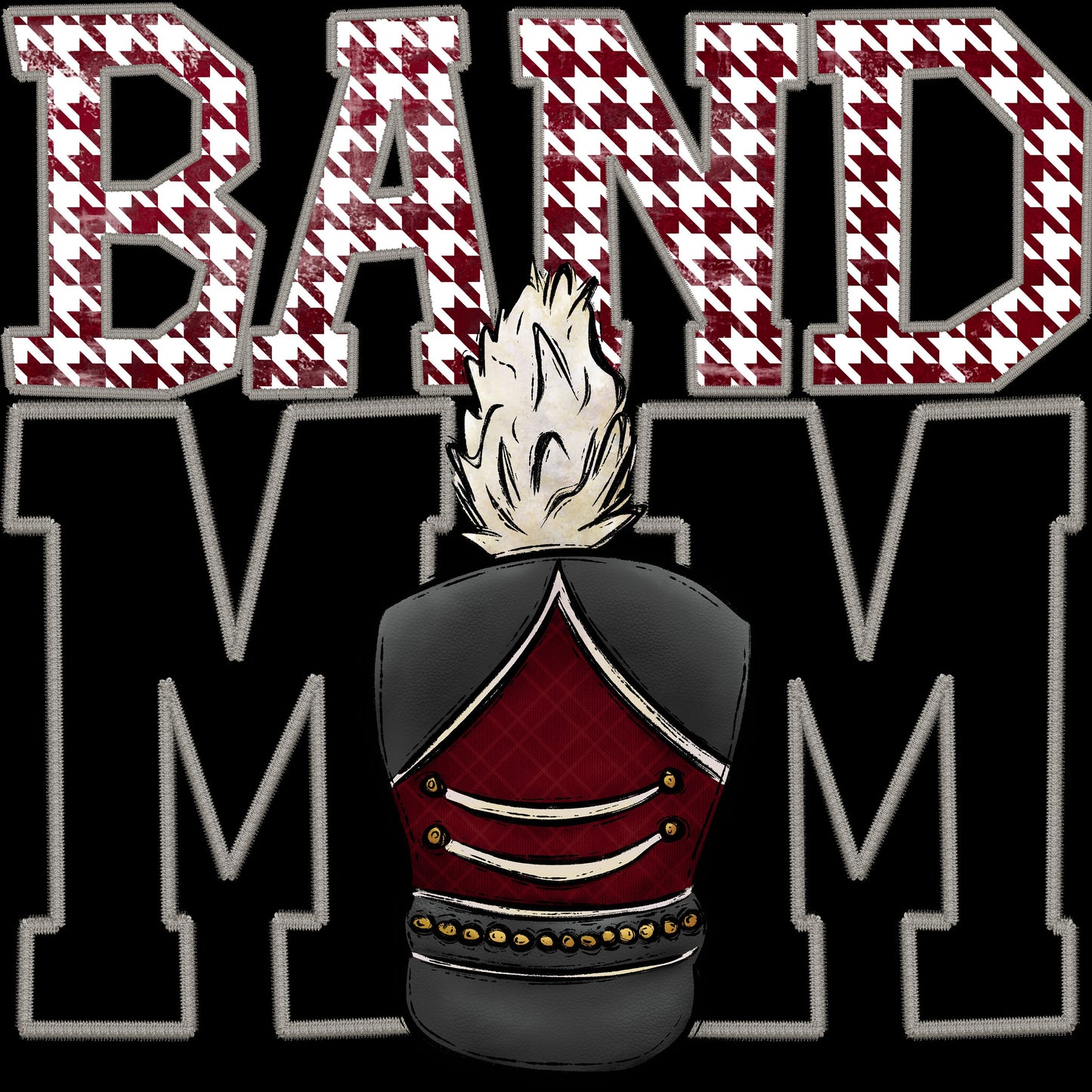 Band Mom T-shirt/school spirit/Friday night lights/Band Mama/spirit shirt/sports mom shirt/leopard mama/band shirt