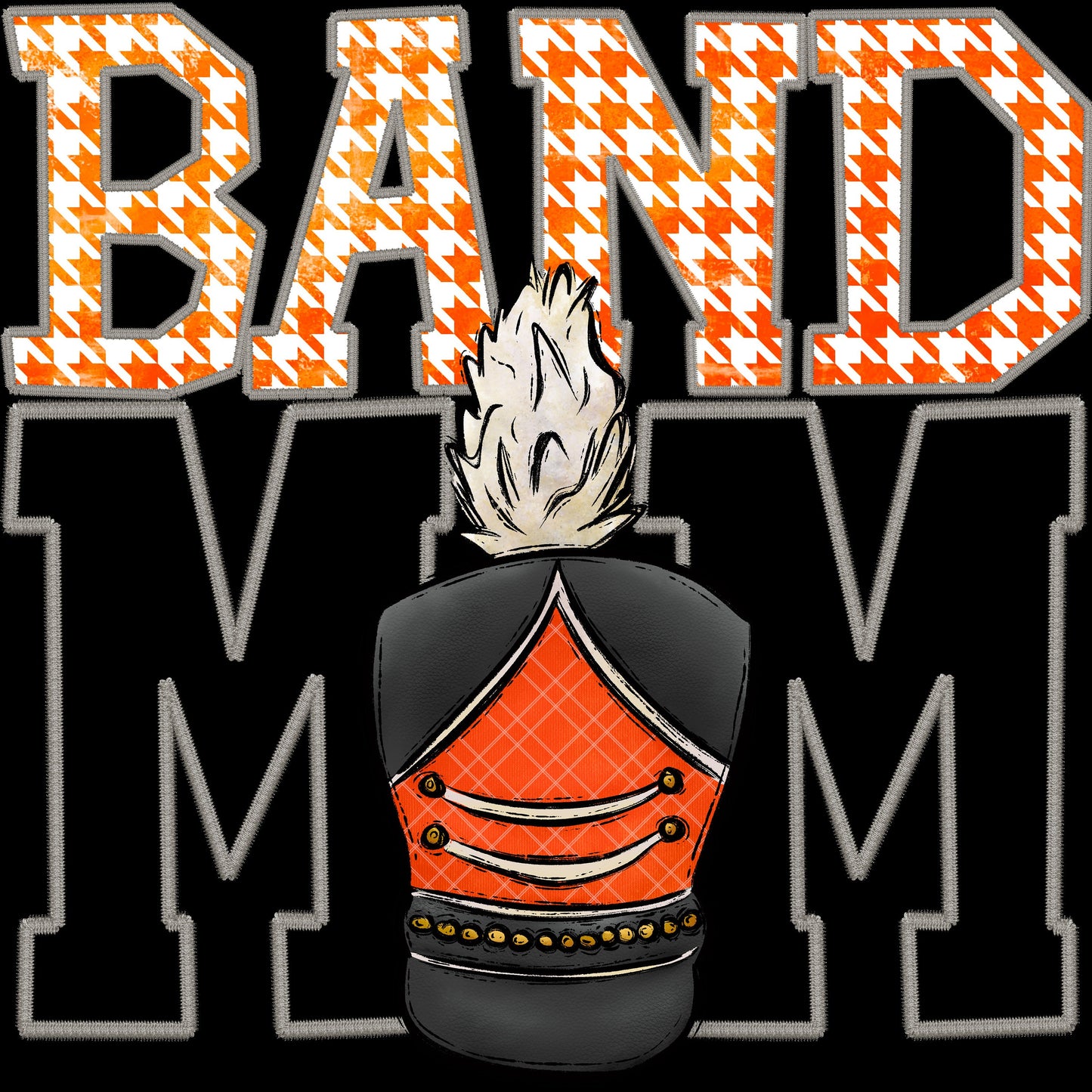 Band Mom T-shirt/school spirit/Friday night lights/Band Mama/spirit shirt/sports mom shirt/leopard mama/band shirt