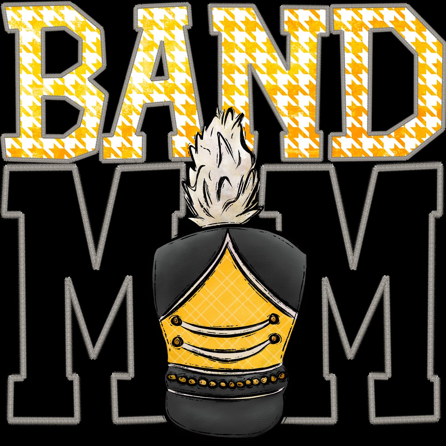 Band Mom T-shirt/school spirit/Friday night lights/Band Mama/spirit shirt/sports mom shirt/leopard mama/band shirt