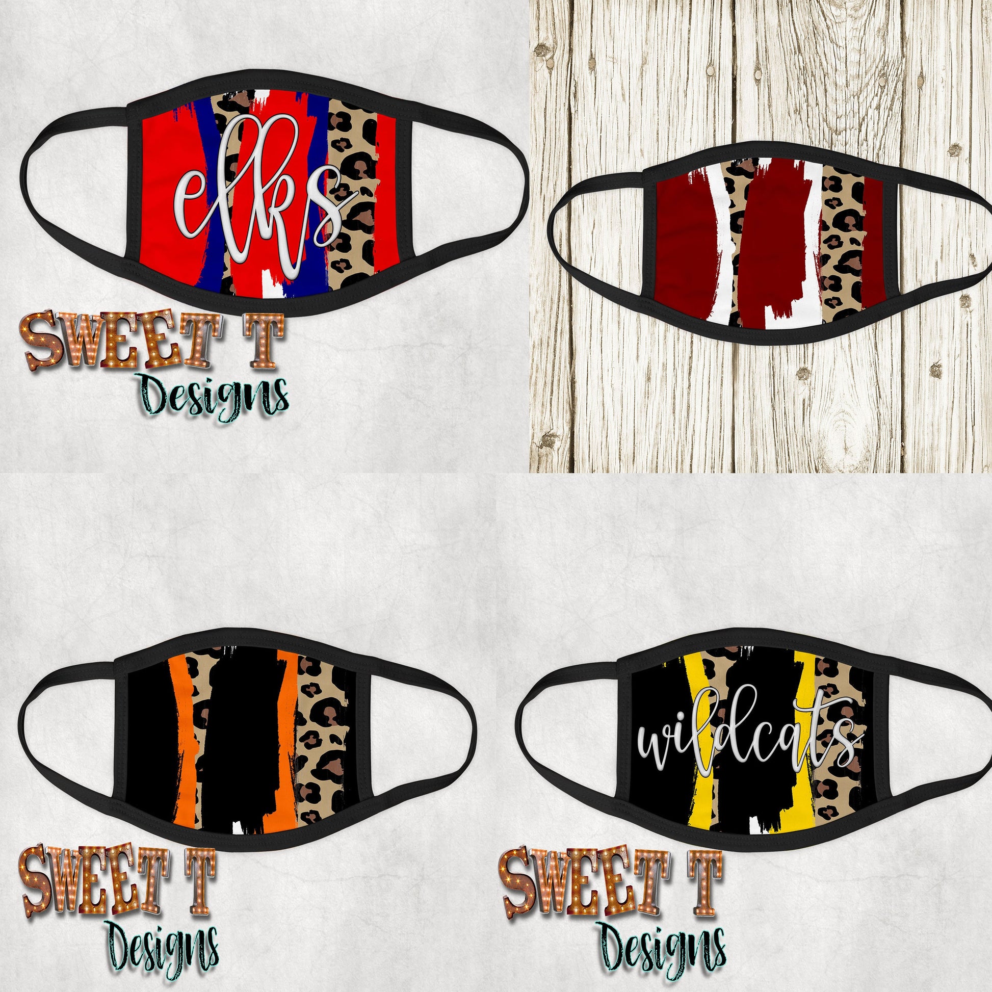 spirit brush stroke hand sanitizer holder key chain/neoprene/multi purpose travel holder/diaper bag accessory/Air pod case/school spirit