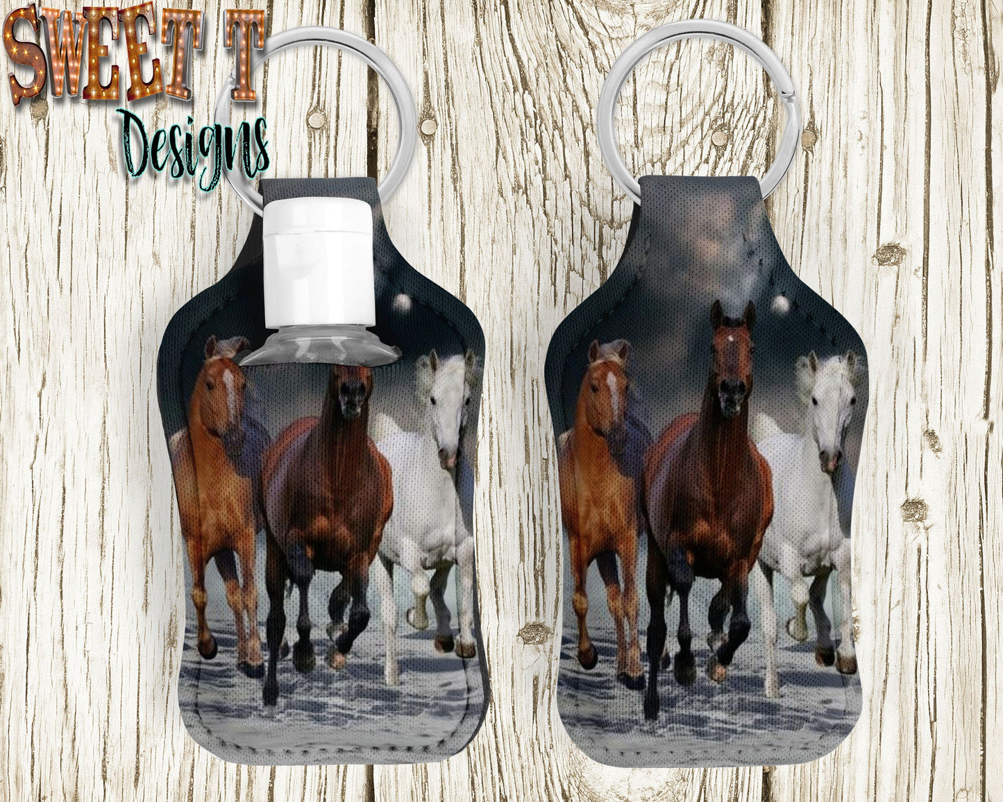 Camo hand sanitizer neoprene key chain holder carrier/multi purpose travel/air pod case/diaper bag accessory/air pod keychain/