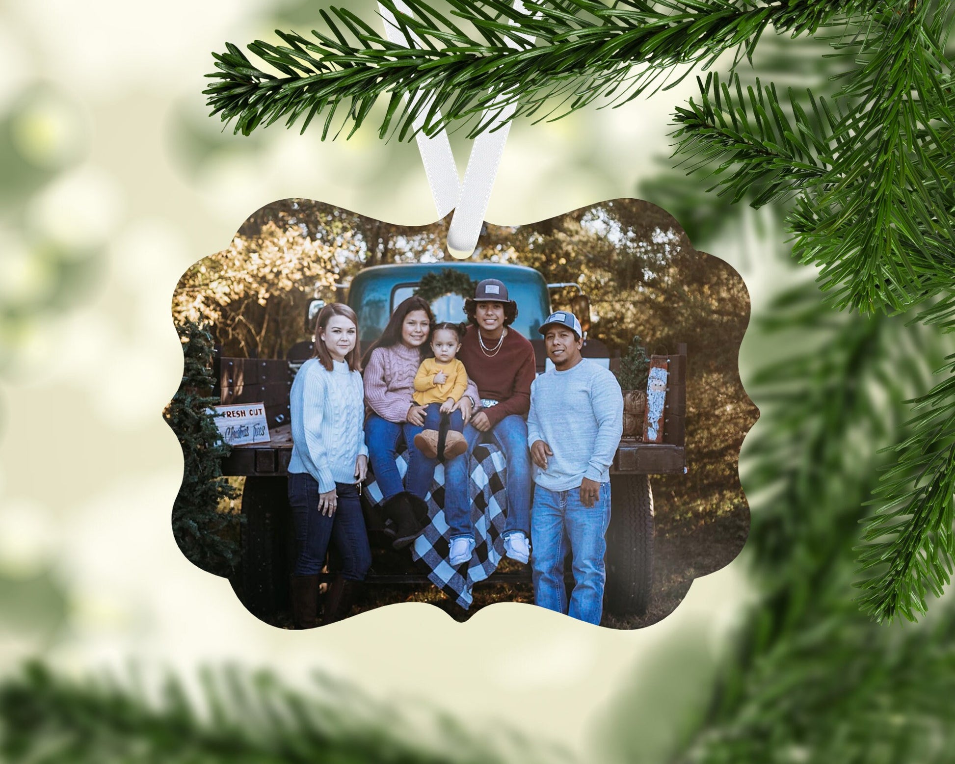 Personalized Photo ornament/Christmas gift under 20/Christmas gift/Photo ornament/Family gift tradition/mom gift/family tradition/Christmas
