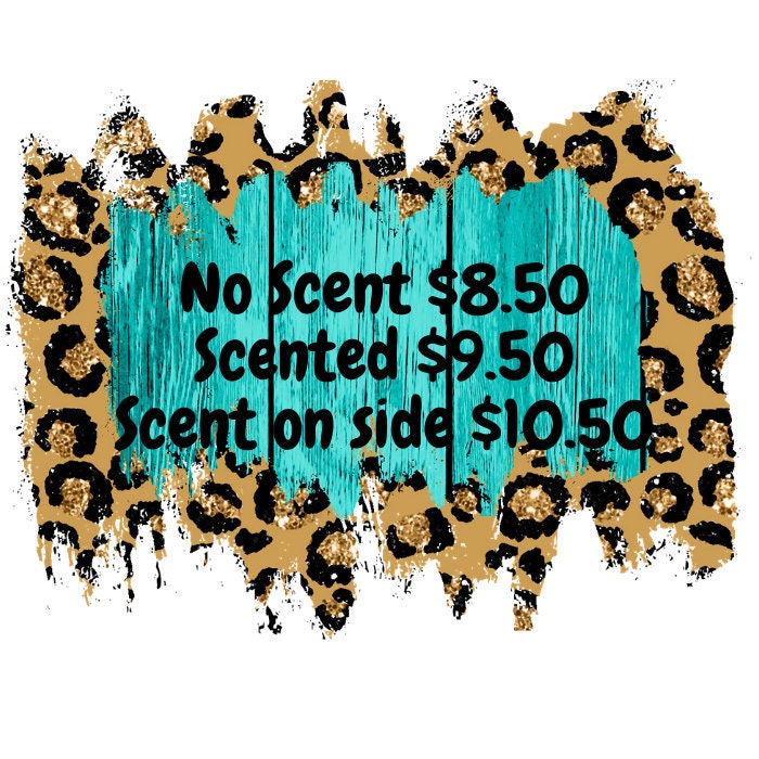 Brown white cow hide w/teal leather air freshener/Western/Cowgirl/Cowlover/Leather lover/Mom gift/Gift for her/best friend gift/personalized