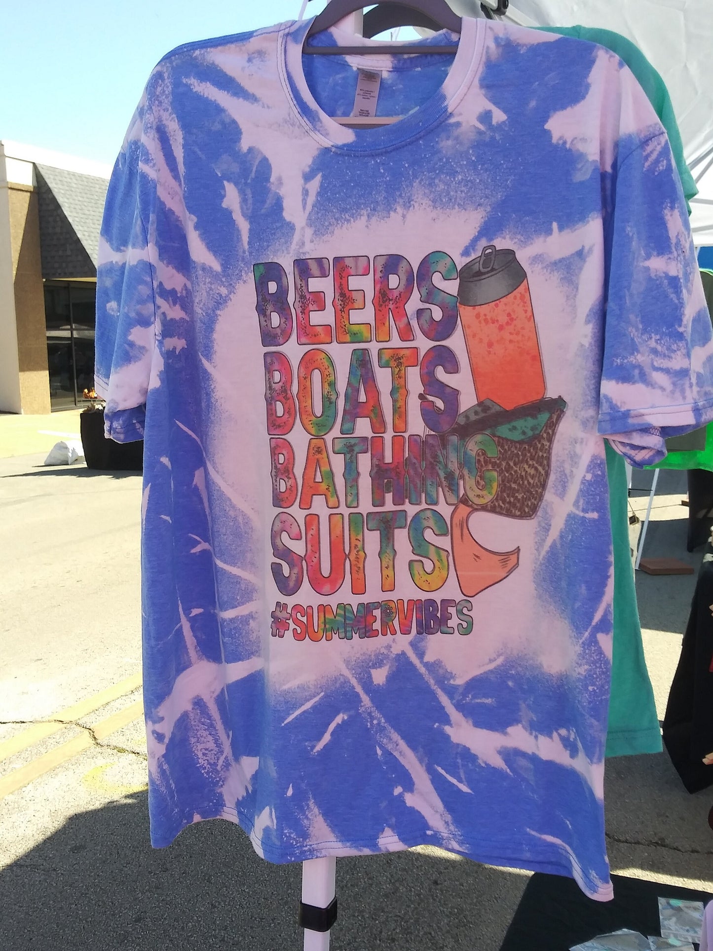 Beer Boats Bathing Suits bleached t-shirt, colorful ,unisex, Summer, Summer fun, Lake Vibes ,Boating