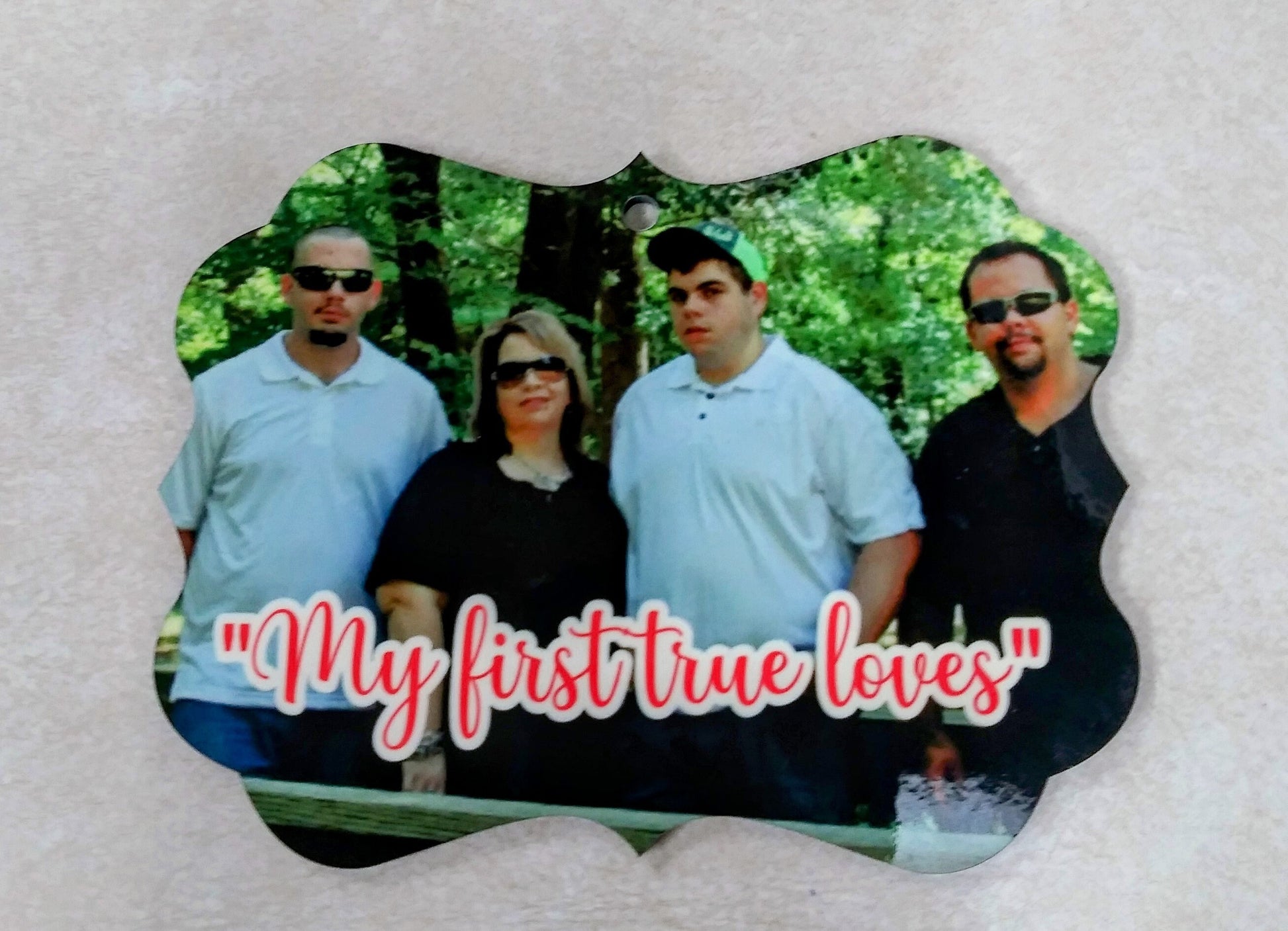 Personalized Photo ornament/Christmas gift under 20/Christmas gift/Photo ornament/Family gift tradition/mom gift/family tradition/Christmas