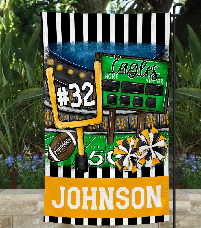 Embrace Your Football Spirit with Double-Sided Garden Flags!