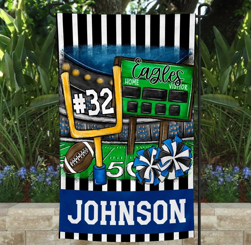 Embrace Your Football Spirit with Double-Sided Garden Flags!