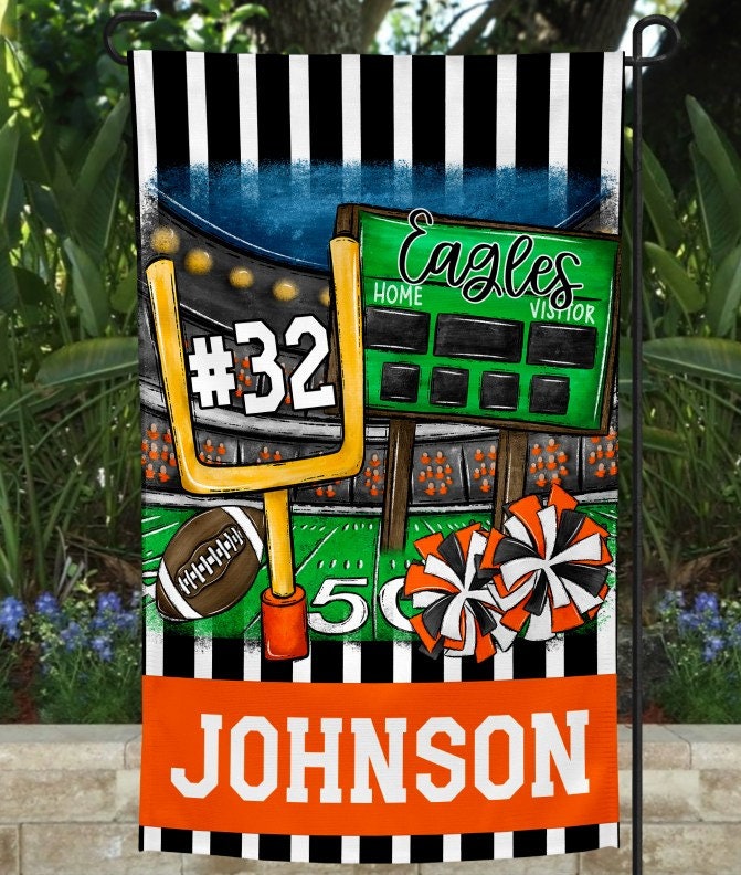 Embrace Your Football Spirit with Double-Sided Garden Flags!