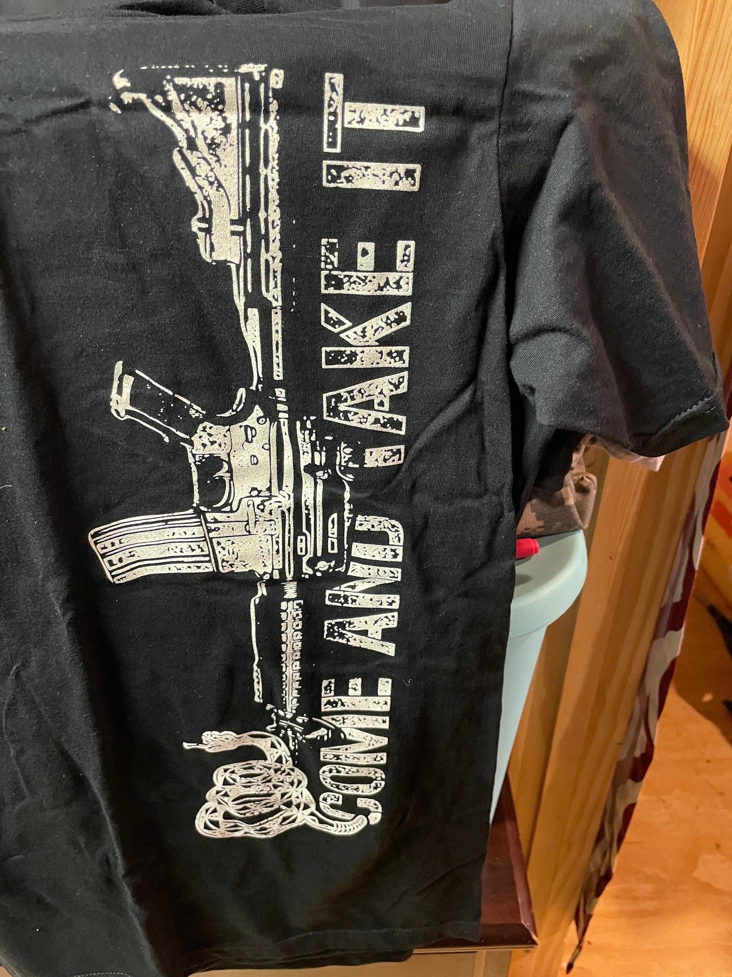 Come and Take It t-shirt/Gun lover tshirt/2nd amendment/man/gu