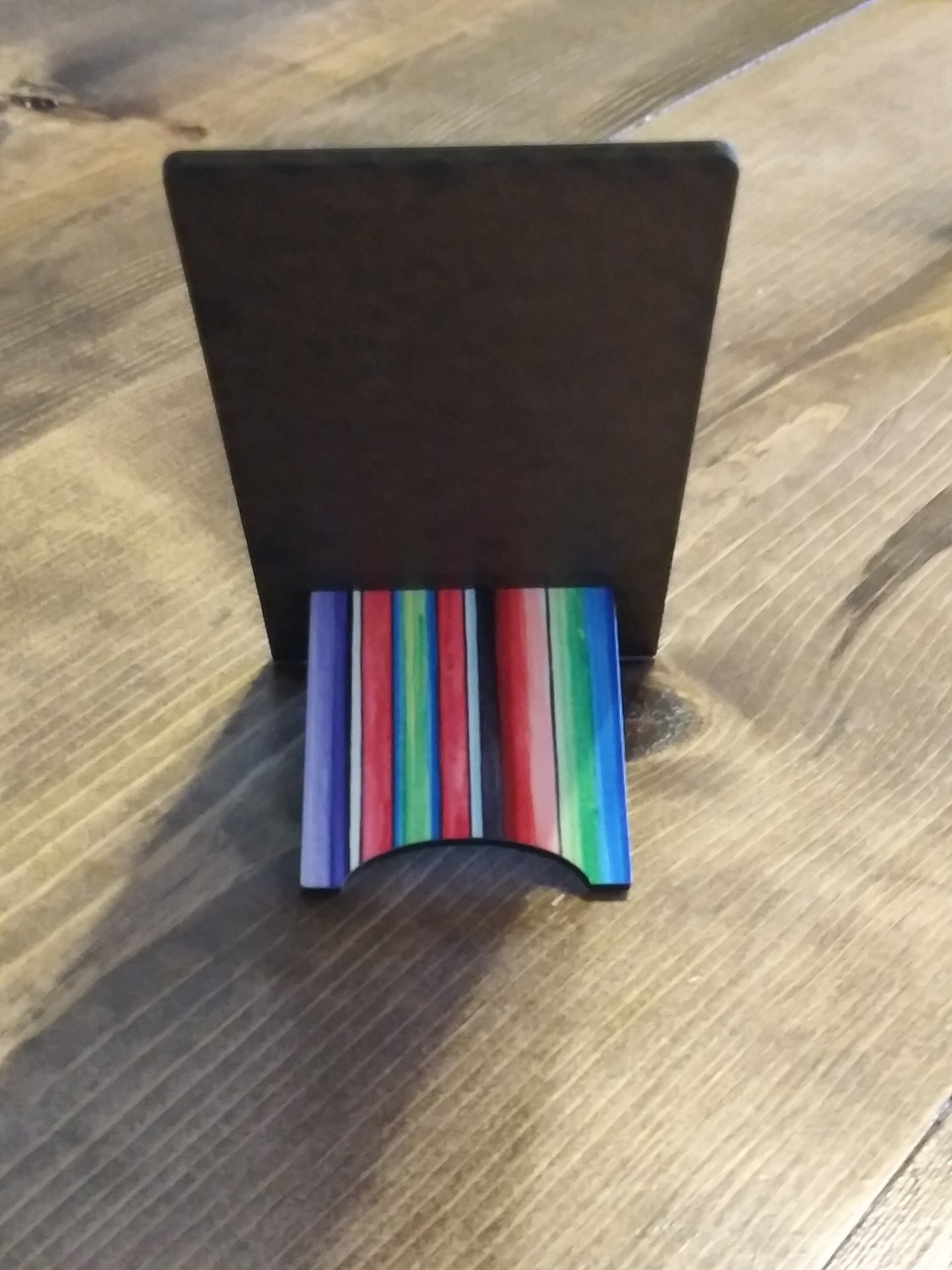 Cell Phone Stand/ Custom Phone Stand/cell phone holder for desk, nightstands, counter tops, gift for teachers, mothers, or friends/Christmas