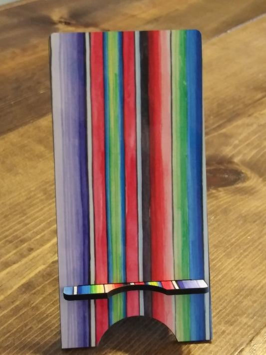 Cell Phone Stand/ Custom Phone Stand/cell phone holder for desk, nightstands, counter tops, gift for teachers, mothers, or friends/Christmas