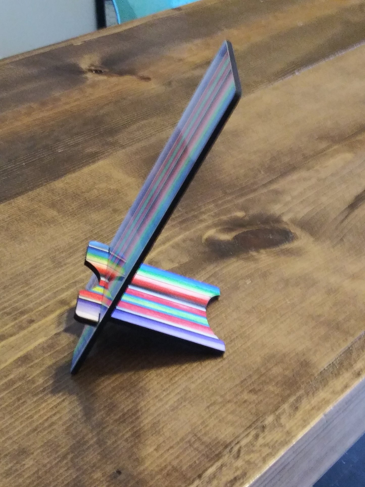 Cell Phone Stand/ Custom Phone Stand/cell phone holder for desk, nightstands, counter tops, gift for teachers, mothers, or friends/Christmas