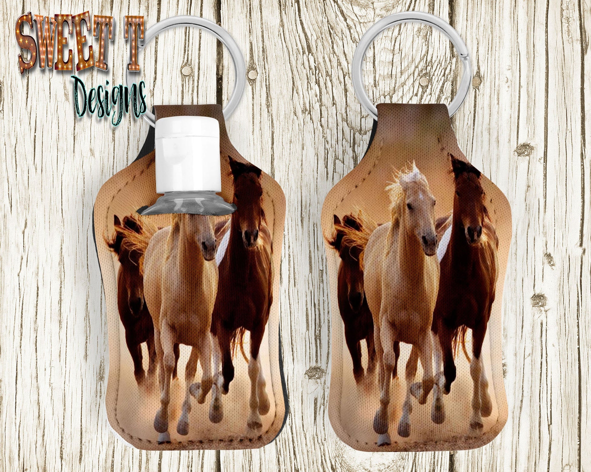6 ft away Heifer hand sanitizer holder/Neoprene/Keychain/multiple purpose travel/stretch/personalized/back to school/accessories/airpod case