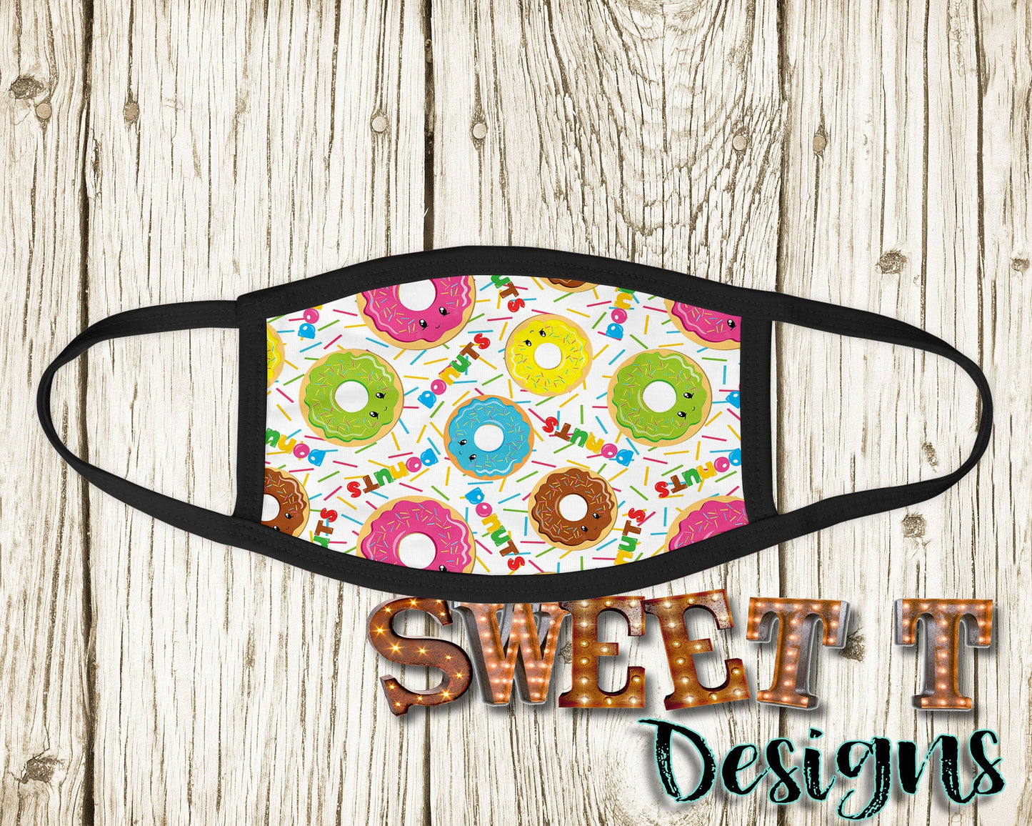 Donut lovers hand sanitizer neoprene keychain/holder/carrier/multi purpose travel/diaper bag accessory/air pod case/key chain hand sanitizer